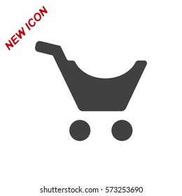 Cart Icon Vector flat design style