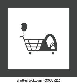 Cart Icon Vector flat design style