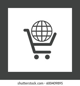 Cart Icon Vector flat design style
