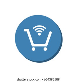 Cart Icon Vector flat design style