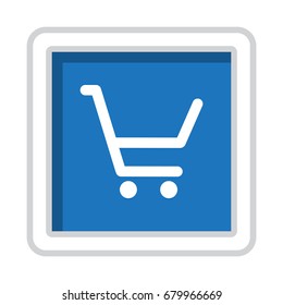 Cart Icon Vector flat design style
