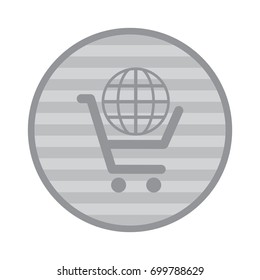 Cart Icon Vector flat design style