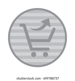 Cart Icon Vector flat design style