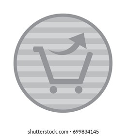 Cart Icon Vector flat design style