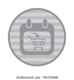 Cart Icon Vector flat design style