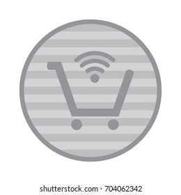 Cart Icon Vector flat design style