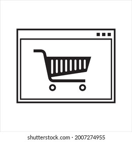 Icono de carro. Vector y glifo