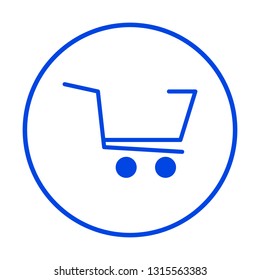 Cart icon. Vector illustration