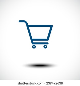 Cart icon. Vector illustration