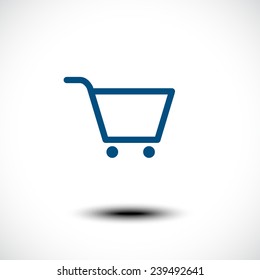 Cart icon. Vector illustration
