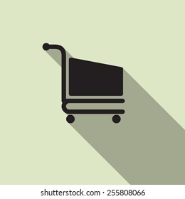 Cart icon. Vector illustration