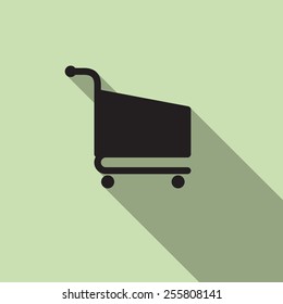 Cart icon. Vector illustration