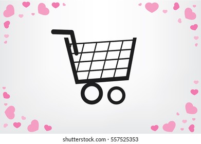 cart icon vector illustration 