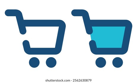 Cart icon. Vector illustration element