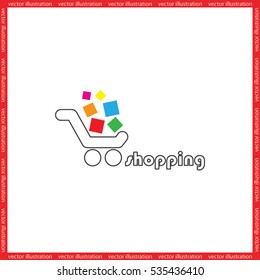 Cart icon vector illustration eps10.