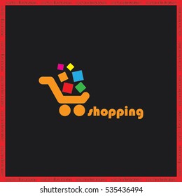 Cart icon vector illustration eps10.
