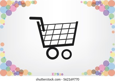 cart icon vector illustration eps10.
