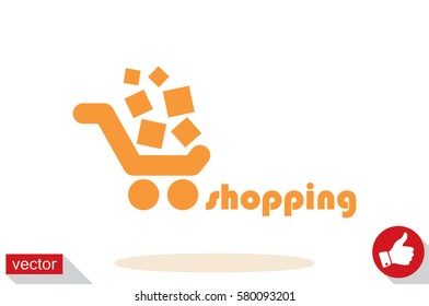 Cart icon vector illustration eps10.
