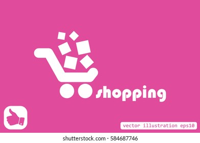 Cart icon vector illustration eps10.