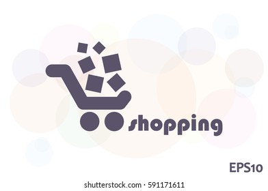 Cart icon vector illustration eps10.