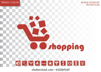 Cart icon vector illustration eps10.