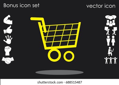 cart icon vector illustration eps10.