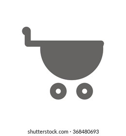   cart icon,   vector illustration Flat design style
