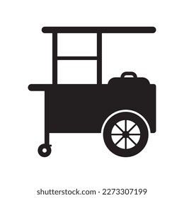 cart icon vector illustration logo design