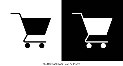 Cart icon Vector Logo Template for graphic and web design.