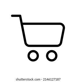 Cart Icon Vector Symbol Design Illustration