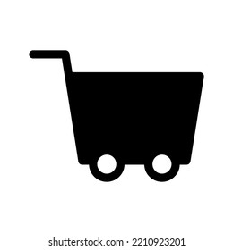 Cart Icon Vector Symbol Design Illustration