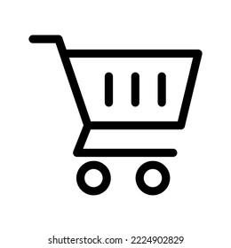 Cart Icon Vector Symbol Design Illustration
