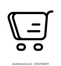 Cart Icon Vector Symbol Design Illustration