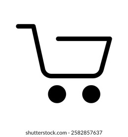 Cart Icon Vector Symbol Design Illustration