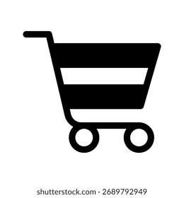 Cart Icon Vector Symbol Design Illustration