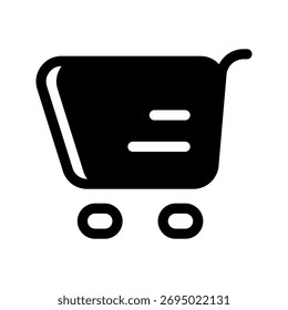 Ilustración de diseño de símbolo de Vector de icono de Carrito