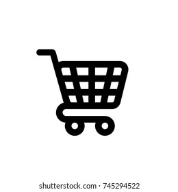 cart icon, cart icon vector, in trendy flat style isolated on white background. cart icon image, cart icon illustration