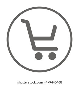  Cart  icon,vector.  Flat design.
