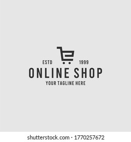 Cart or Letter E logo design