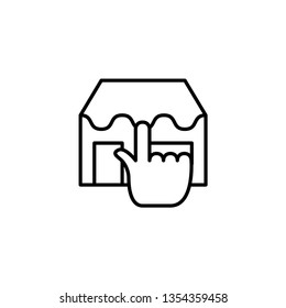 Cart line icon