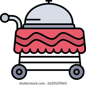Cart Line vector Icon Design