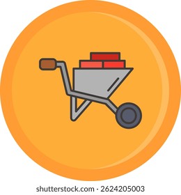 Cart Line vector Icon Design
