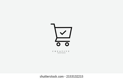 Diseño de logotipo vectorial de mercado de coches