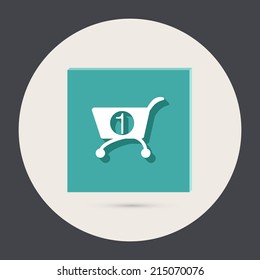 cart online store, Internet shop. basket shopping