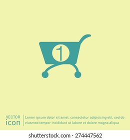 cart online store, Internet shop. basket shopping