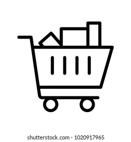 cart outline icon