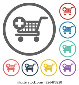 cart plus icon