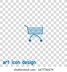 cartón para productos icono vectorial sobre fondo blanco