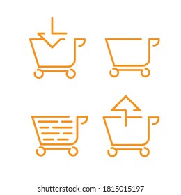 Cart Shop Icon Vector design
