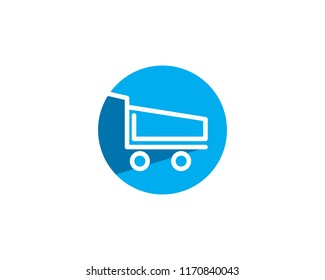 cart shop logo icon template